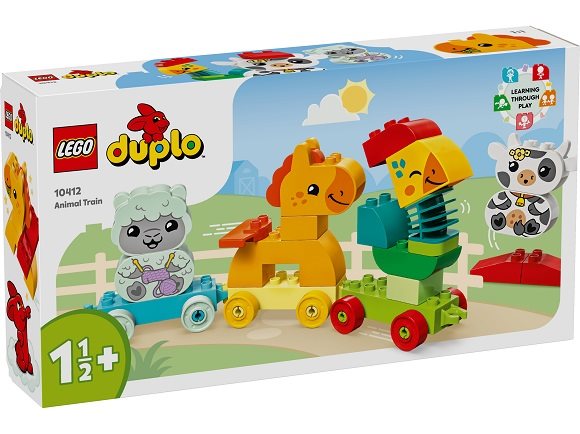 Stavebnica LEGO® DUPLO® 10412 Vláčik so zvieratkami