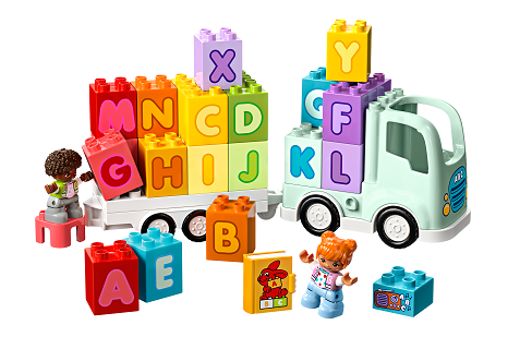 Stavebnica LEGO® DUPLO® 10421 Nákladiak s abecedou