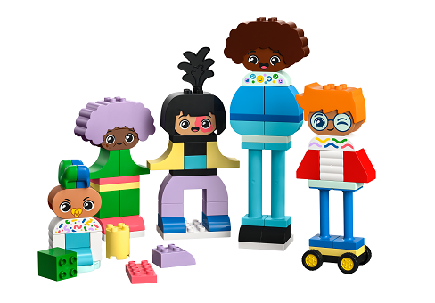 Stavebnica LEGO® DUPLO® 10423 Zostaviteľní ľudia s veľkými emóciami