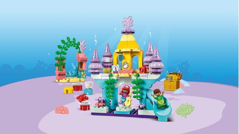 LEGO® DUPLO® - Disney 10435 Arielin kúzelný podmorský palác