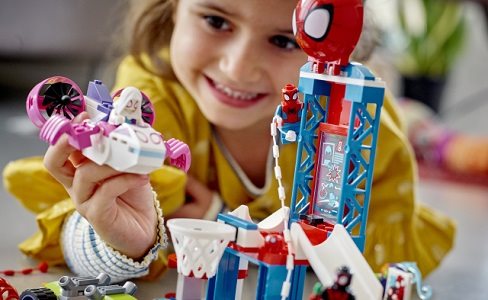 LEGO Marvel 10784 Spider-Man and Spider-Base