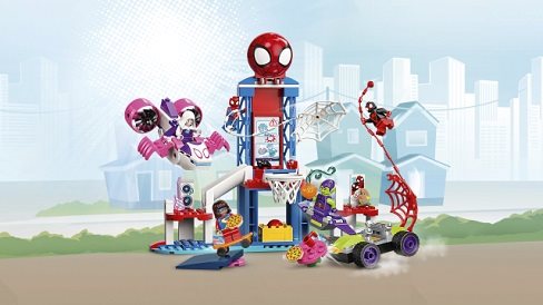 LEGO Marvel 10784 Spider-Man and Spider-Base