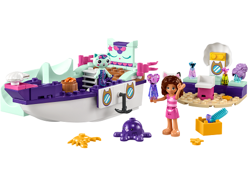 LEGO® Gaby's Magic House 10786 Gaby and Little Fish on a Luxury Boat LEGO® Gaby's Magic House 10786 Gaby and Little Fish on a Luxury Boat