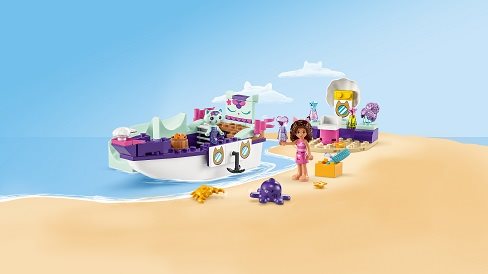 LEGO® Gaby's Magic House 10786 Gaby and Little Fish on a Luxury Boat LEGO® Gaby's Magic House 10786 Gaby and Little Fish on a Luxury Boat