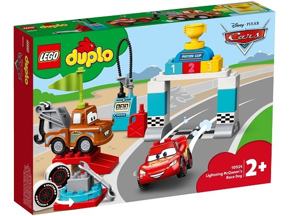 LEGO Duplo Cars 10924 Lightning McQueen's Race Day LEGO Duplo Cars 10924 Lightning McQueen's Race Day