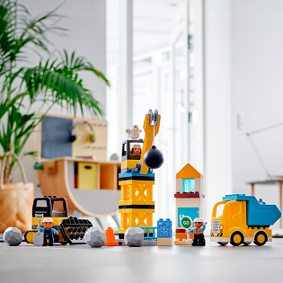 LEGO Duplo Town 10932 Wrecking Ball Demolition