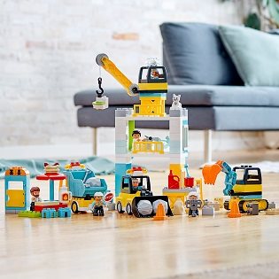 LEGO Duplo Town 10933 Tower Crane & Construction
