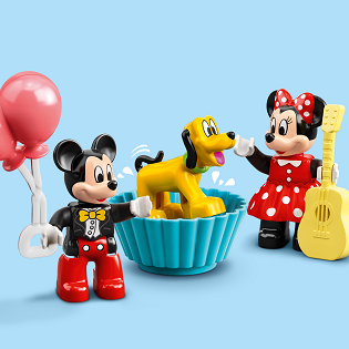LEGO DUPLO Disney TM 10941 Narodeninový vláčik Mickeyho a Minnie