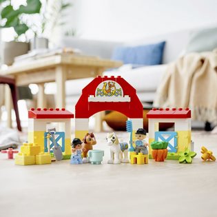 LEGO DUPLO Town 10951 Stable with ponies