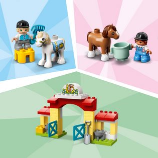 LEGO DUPLO Town 10951 Stable with ponies