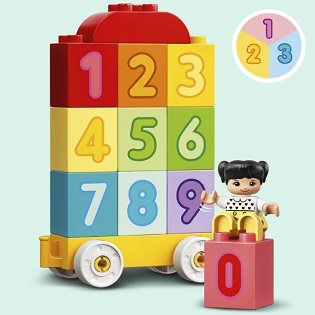 LEGO DUPLO My First 10954 Vláček s čísly - Učíme se počítat