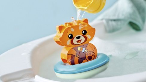 LEGO DUPLO 10964 Legrace in the bathtub: Floating panda red LEGO DUPLO 10964 Legrace in the bathtub: Floating panda red