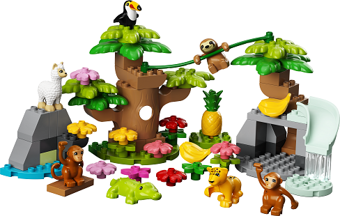 LEGO® DUPLO® 10973 Wildtiere in Südamerika