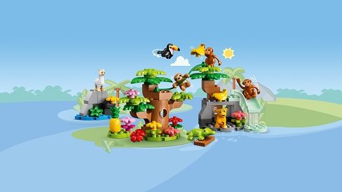 LEGO® DUPLO® 10973 Wildtiere in Südamerika