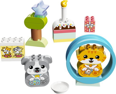 LEGO® DUPLO® 10977 Mein erstes Welpen- und Kätzchengeräusch