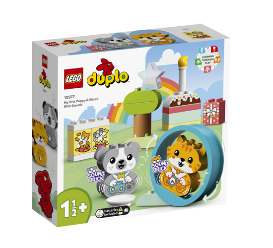 LEGO® DUPLO® 10977 Mein erstes Welpen- und Kätzchengeräusch