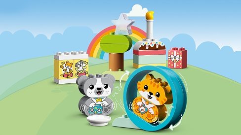 LEGO® DUPLO® 10977 Mein erstes Welpen- und Kätzchengeräusch