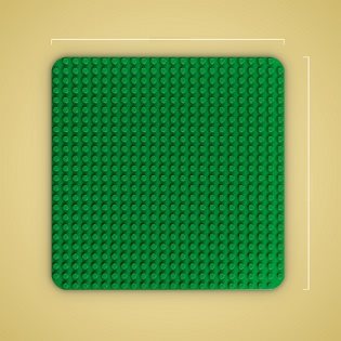 LEGO® DUPLO® 10980 Green Baseplate
