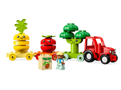 Stavebnica LEGO DUPLO 10982 Traktor so zeleninou a ovocím