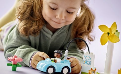 LEGO DUPLO 10985 Wind Turbine and Electric Car