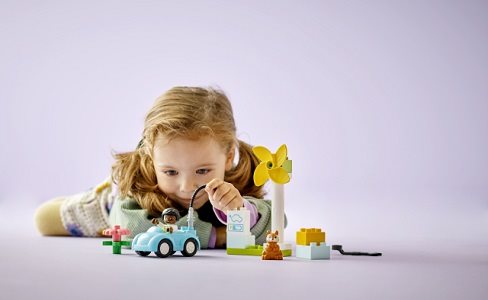 LEGO DUPLO 10985 Wind Turbine and Electric Car