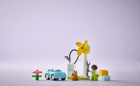 LEGO DUPLO 10985 Wind Turbine and Electric Car