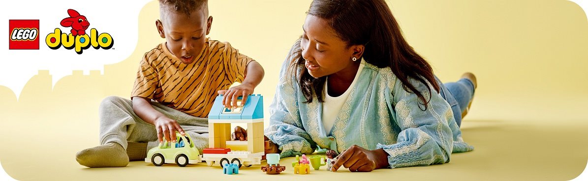 Stavebnica LEGO® DUPLO® 10986 Pojazdný rodinný domček