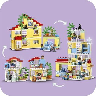 LEGO DUPLO 10994 Rodinný dům 3 v 1