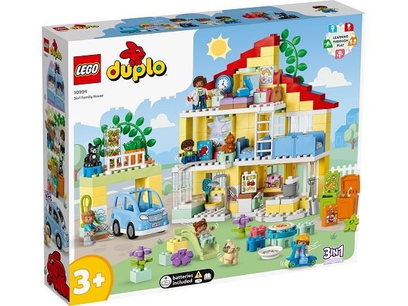 LEGO DUPLO 10994 Rodinný dům 3 v 1
