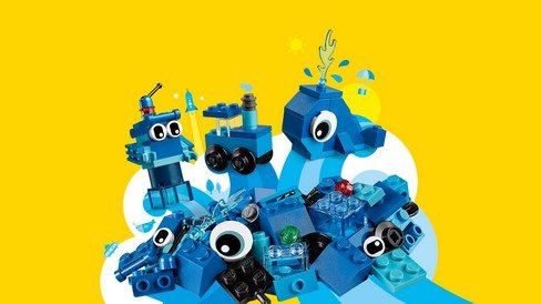 LEGO Classic 11006 Creative Blue Bricks LEGO Classic 11006 Blue creative cubes