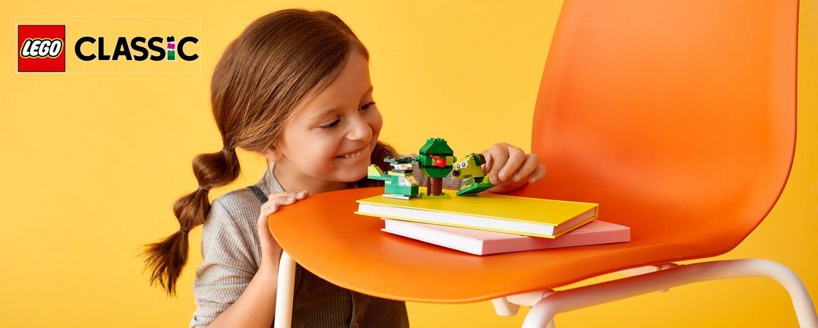 LEGO Classic 11007 Creative Green Bricks LEGO Classic 11007 Green creative cubes