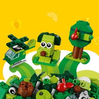 LEGO Classic 11007 Creative Green Bricks LEGO Classic 11007 Green creative cubes