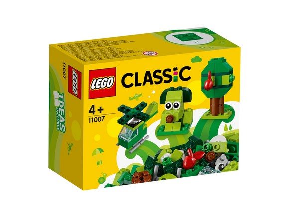 LEGO Classic 11007 Creative Green Bricks LEGO Classic 11007 Green creative cubes