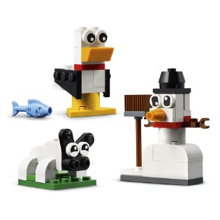 LEGO Classic 11012 Bílé kreativní kostky