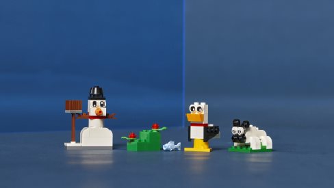 LEGO Classic 11012 Bílé kreativní kostky