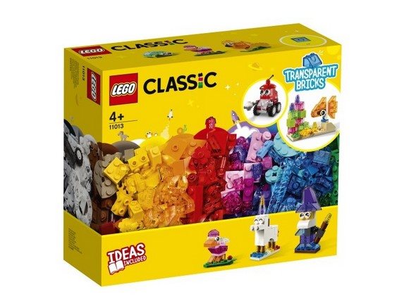 LEGO Classic 11013 Transparent creative cubes