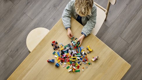 LEGO Classic 11014 Cubes and wheels