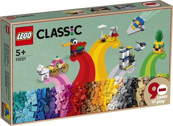 LEGO Classic 11021 90 rokov hrania 