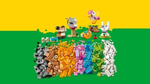 LEGO® Classic 11034 Tvoriví miláčikovia