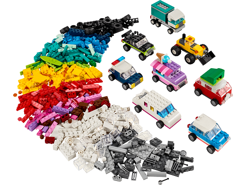 Stavebnica LEGO® Classic 11036 Tvorivé vozidlá