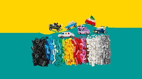 Stavebnica LEGO® Classic 11036 Tvorivé vozidlá