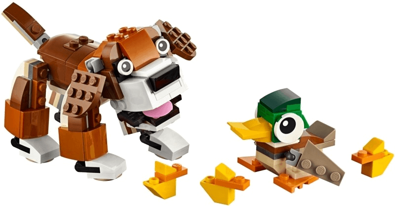 LEGO Creator 31044 Park Animals - Building Set 