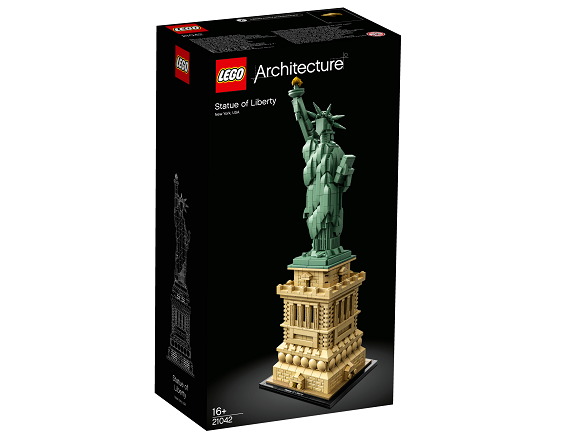 LEGO Architecture 21042 Socha Svobody