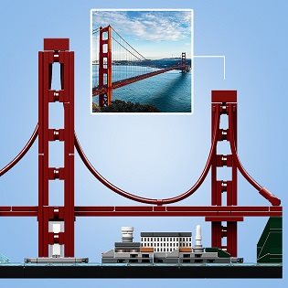  LEGO Architecture 21043 San Francisco 