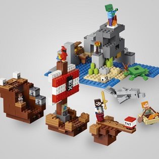 LEGO Minecraft 21152 The Pirate Ship Adventure LEGO Minecraft 21152 Adventure Pirate Ship