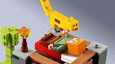LEGO Minecraft Pandí školka