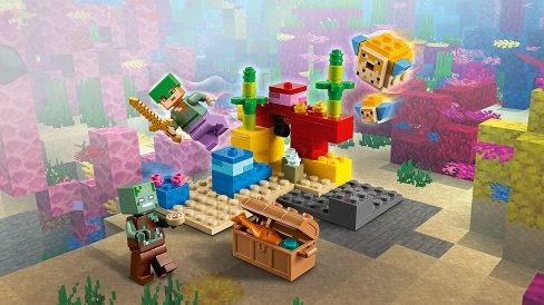 LEGO Minecraft 21164 Coral Reef LEGO Minecraft 21164 Coral Reef