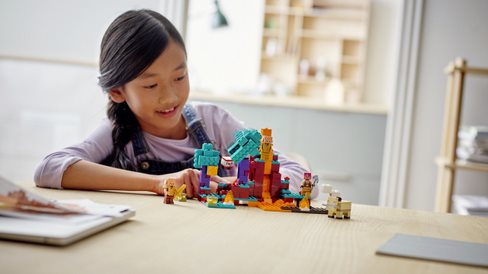 LEGO Minecraft 21168 Strange forest