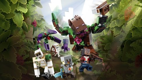 LEGO Minecraft 21176 A jungle monster 