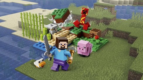 LEGO Minecraft 21177 Attack of the Creeper